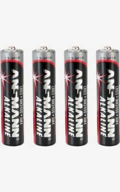 Batteries Batteripaket 4 x LR03 - AAA