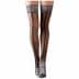 Black Clip-On Tights Silver 4