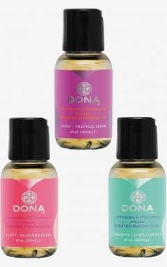 Massage Oil Dona Let Me Touch You Gift Set (3x30 ml)