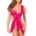 Unwrap Me Satin Bow Pink S/M