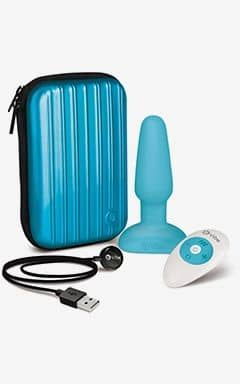 All B-Vibe Rimming Plug Blue