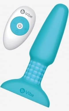 All B-Vibe Rimming Plug Blue