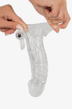 All Chrystal Skin Penis Sleeve Vibro