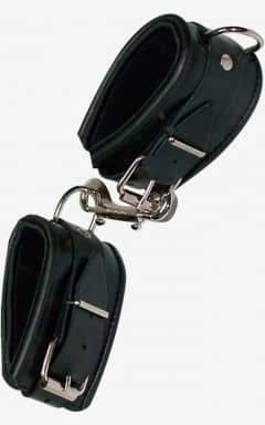 Sex Toys Leather Cuffs Padded