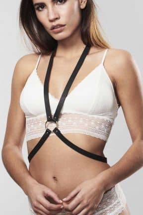 Lingerie Bijoux Indiscrets Maze 8 Harness Black