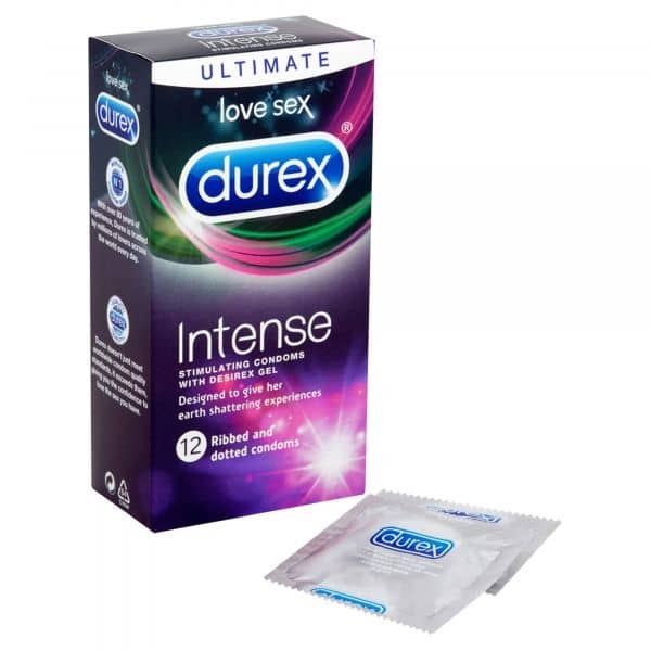 Durex Intense Orgasmic Condoms - 10-pack