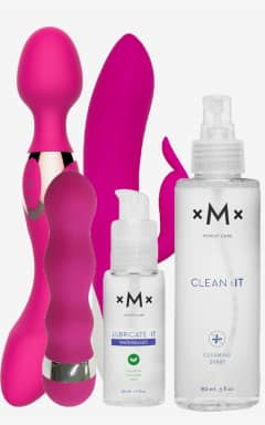 Klaviyo-Clean-it Vibrator kitet med Eclipse Rabbit