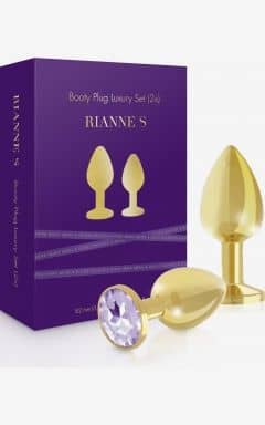 All RS - Soiree - Booty Plug Luxury Set 2x Gold