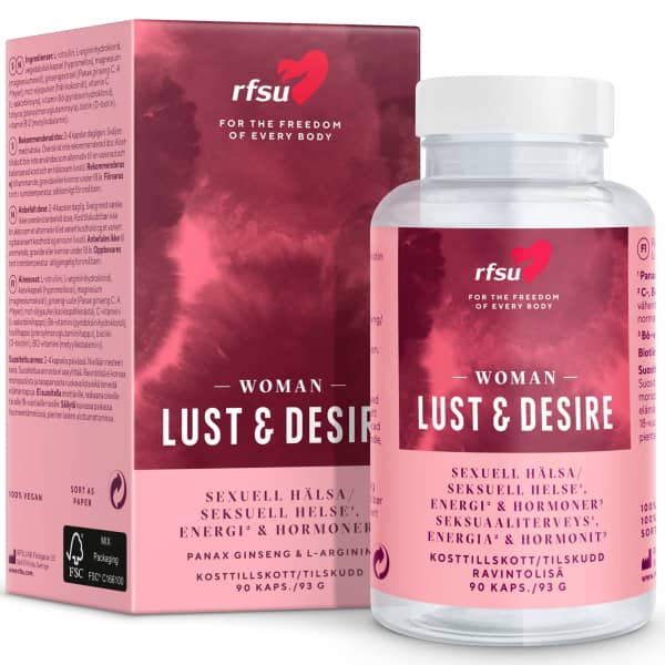 RFSU Lust & Energi Kosttillskott Kvinna