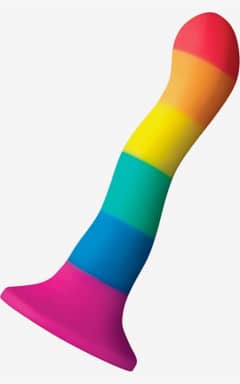 Dildo with Suction Colours Wave pride edition