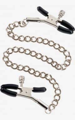 Bondage Nipple Clamps with Chain