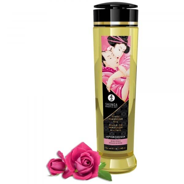 Shunga Massage Oil Aphrodisia (Rose)