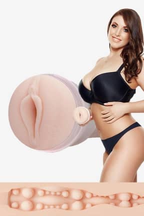 Pocket Pussy Fleshlight Angela White Indulge - Molded from Angela White — intense Indulge texture, adjustable grip