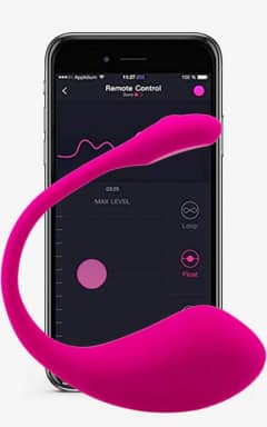 Couples Vibrators app controlled Lovense Lush 2 Bullet Vibrating egg