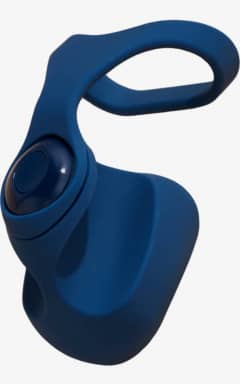 Mini Vibrators Dame Products - Fin Navy Blue