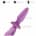 Ns Novelties Unicorn Tails Pastel Purple