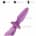 Ns Novelties Unicorn Tails Pastel Purple