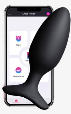 Couples Vibrators app controlled Lovense - Hush Butt Plug