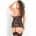 Lace Time Garter Chemise Set XXL