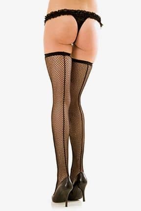Lingerie Fichnet Thigh Hight W. Backseam OS - One-size