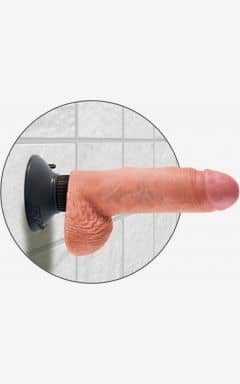 Vibrators King Cock 7" Vibrating Cock with Balls