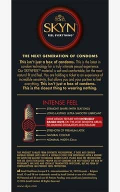 Skyn Condoms Intense Feel 10-pack