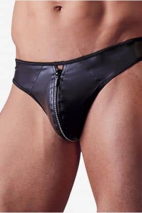 All Men's G-String with Strass Zipper