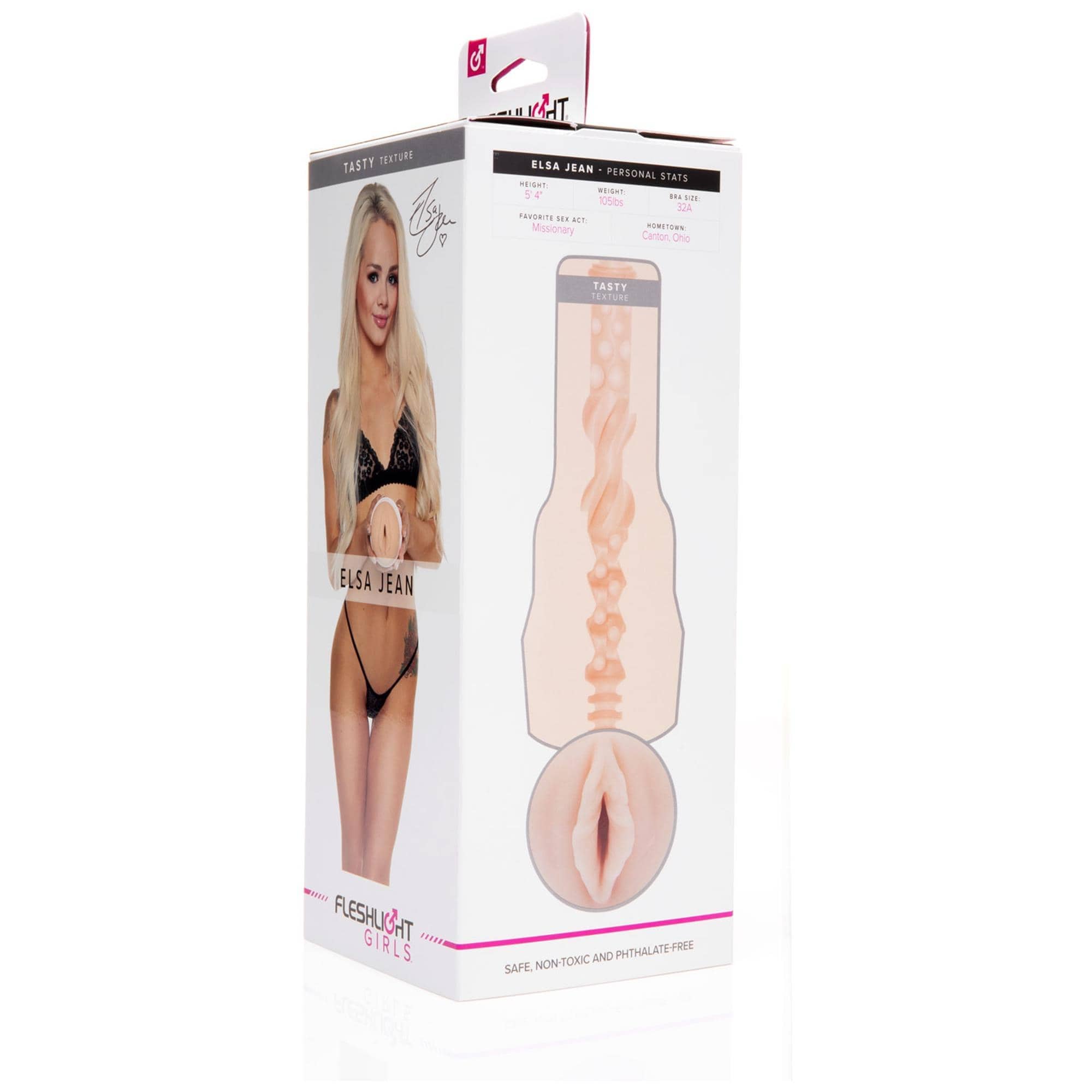 Мастурбатор Fleshlight Girls Elsa Jean Tasty, телесный FL810476011444 - Fleshlight - Fleshlight Girls - Купить