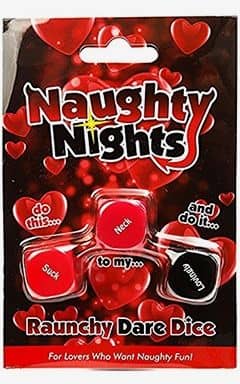 Accessories Naughty Nights - Raunchy Dare Dice