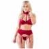 Velvet Suspender Set