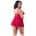 Babydoll Lace Red L