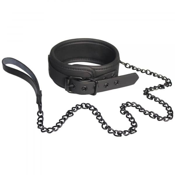 Blaze Collar and Leash Black