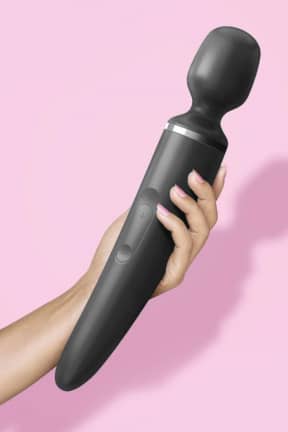 Vattentäta sexleksaker Satisfyer Wand-er Woman Black/Gold