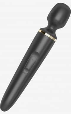 Vattentäta sexleksaker Satisfyer Wand-er Woman Black/Gold