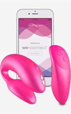 Couples Vibrators app controlled We-Vibe Chorus Cosmic Pink