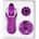 Feelztoys - Clitella Oral Clitoral Stimulator Purp