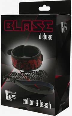BDSM Blaze Deluxe Collar & Leash