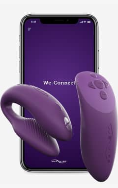 Couples Vibrators app controlled We-Vibe Chorus Purple