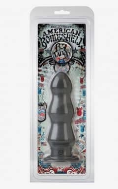 All American Bombshell B7 Tango Butt Plug Grey Os