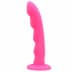 Ripples Silicone Dildo Pink