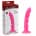 Ripples Silicone Dildo Pink