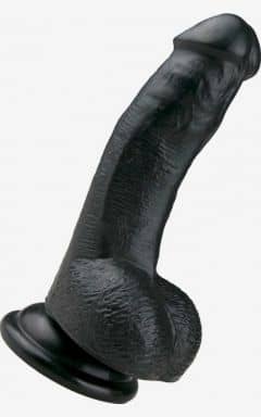 Anal Dildos Realistic Black Dildo 15 cm