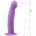 Silicone Suction Cup Dildo Purple