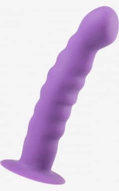 Anal Dildos Silicone Suction Cup Dildo Purple