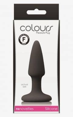 Anal Sex Toys Colors Pleasures Mini Plug Black