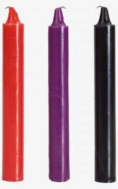 Bondage Japanese Drip Candles 3pack