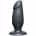 American B Fat Man Gun Metal Buttplug