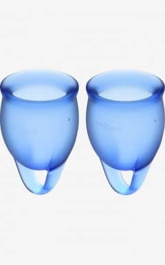 Intimhygien Satisfyer Feel Confident Menstrual Cups Blue