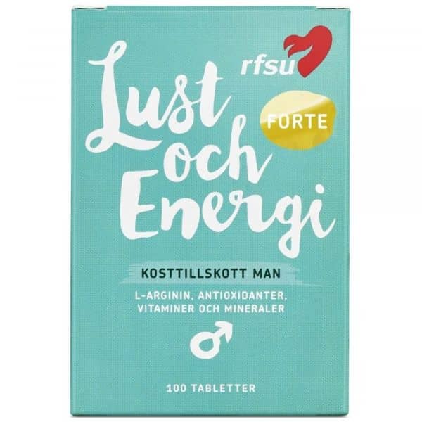 RFSU Lust & Energi Kosttillskott Man