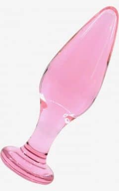 Anal Sex Toys Glassy Rose Plug